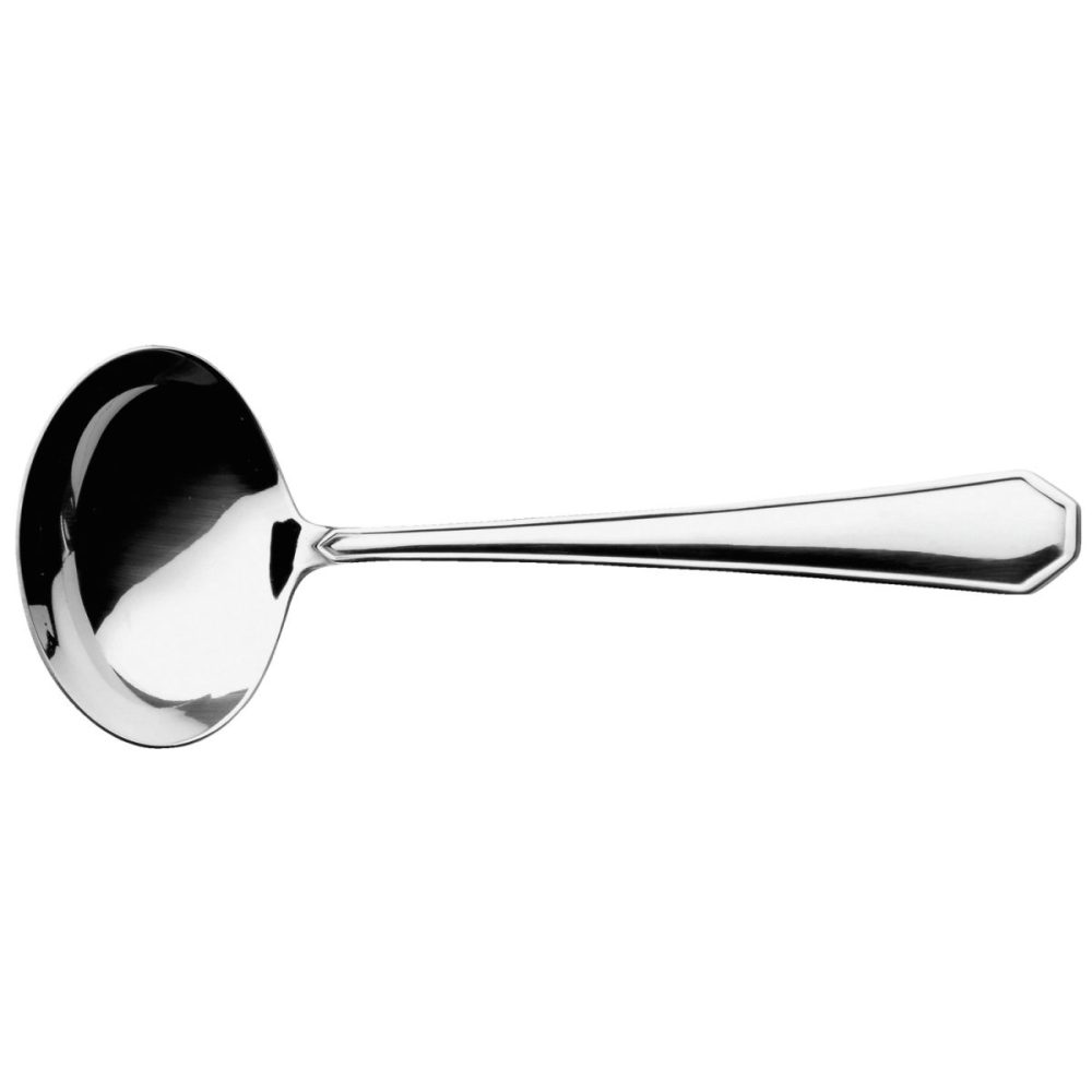 VEGA Saucenlöffel Tunis; 16.8 cm (L); silber, Griff silber