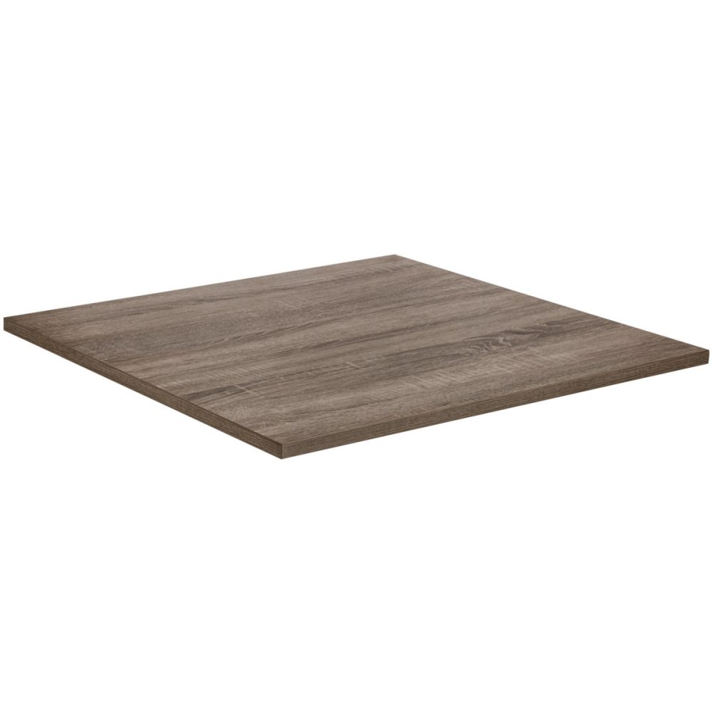 PULSIVA Tischplatte Solona quadratisch; 80x80x1.9 cm (LxBxH); eiche; quadratisch