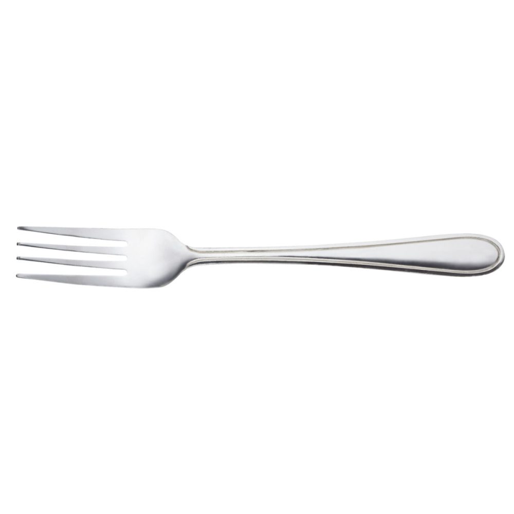 PULSIVA Menügabel Aachen; 18.9 cm (L); silber, Griff silber; 60 Stück / Pack