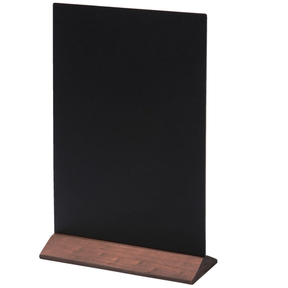 VEGA Aufsteller Piccolo; 8x21x31 cm (LxBxH); dunkelbraun; 2 Stück / Pack