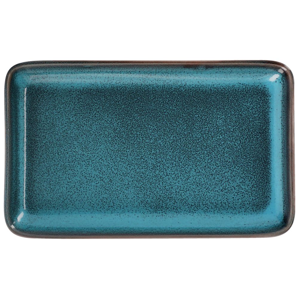 VEGA Platte Oriento; 21x13x2.1 cm (LxBxH); blau; rechteckig; 6 Stück / Pack