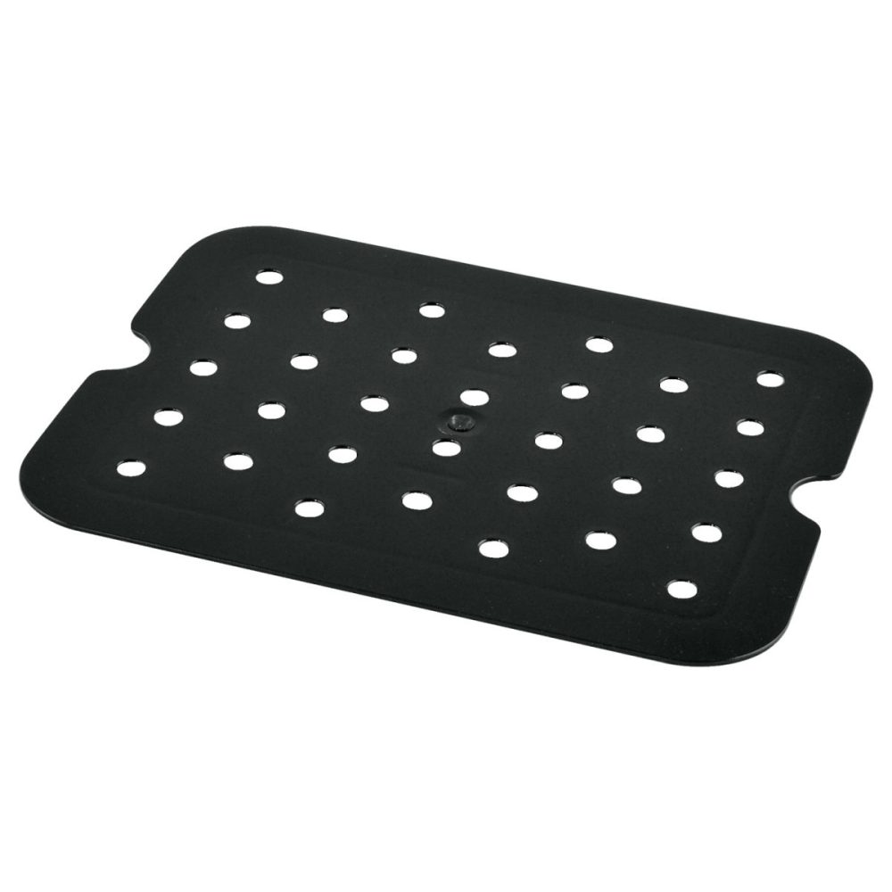 VEGA GN-Abtropfgitter Nero für 1/2; GN 1/2, 26.5x20.5 cm (LxB); schwarz