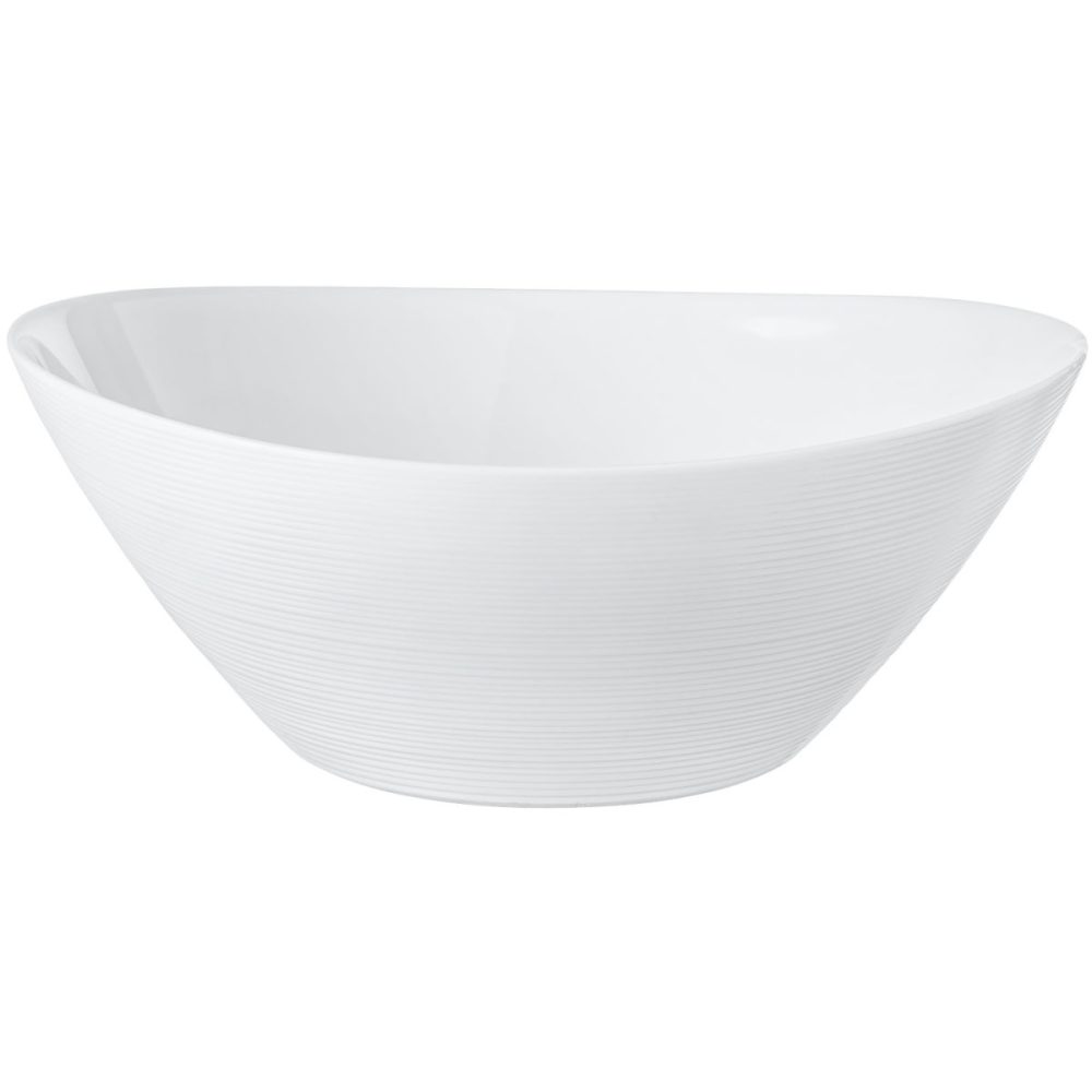Bormioli Rocco Schale Prometeo; 350 ml, 15x14.1x5.1 cm (LxBxH); weiss; oval; 12 Stück / Pack