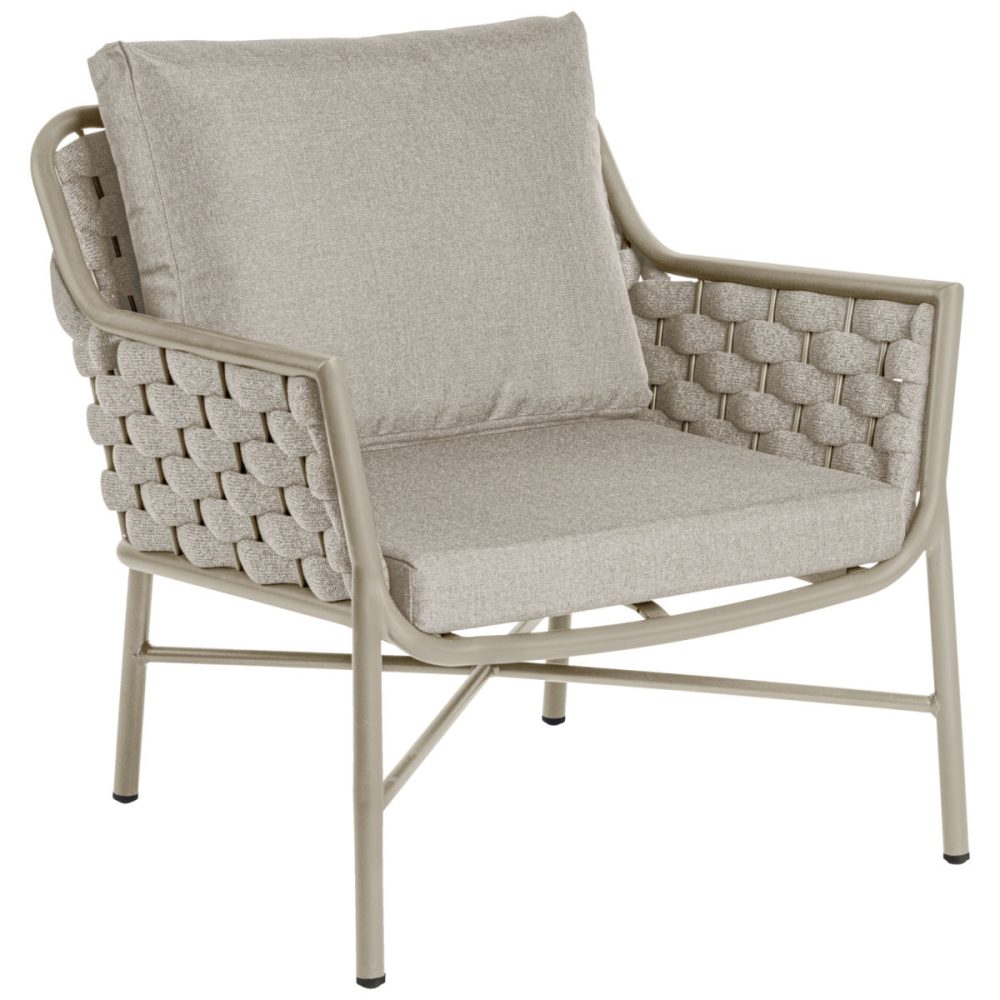 VEGA Outdoor Lounge Sessel Arto; 71x75x78 cm (BxTxH); beige