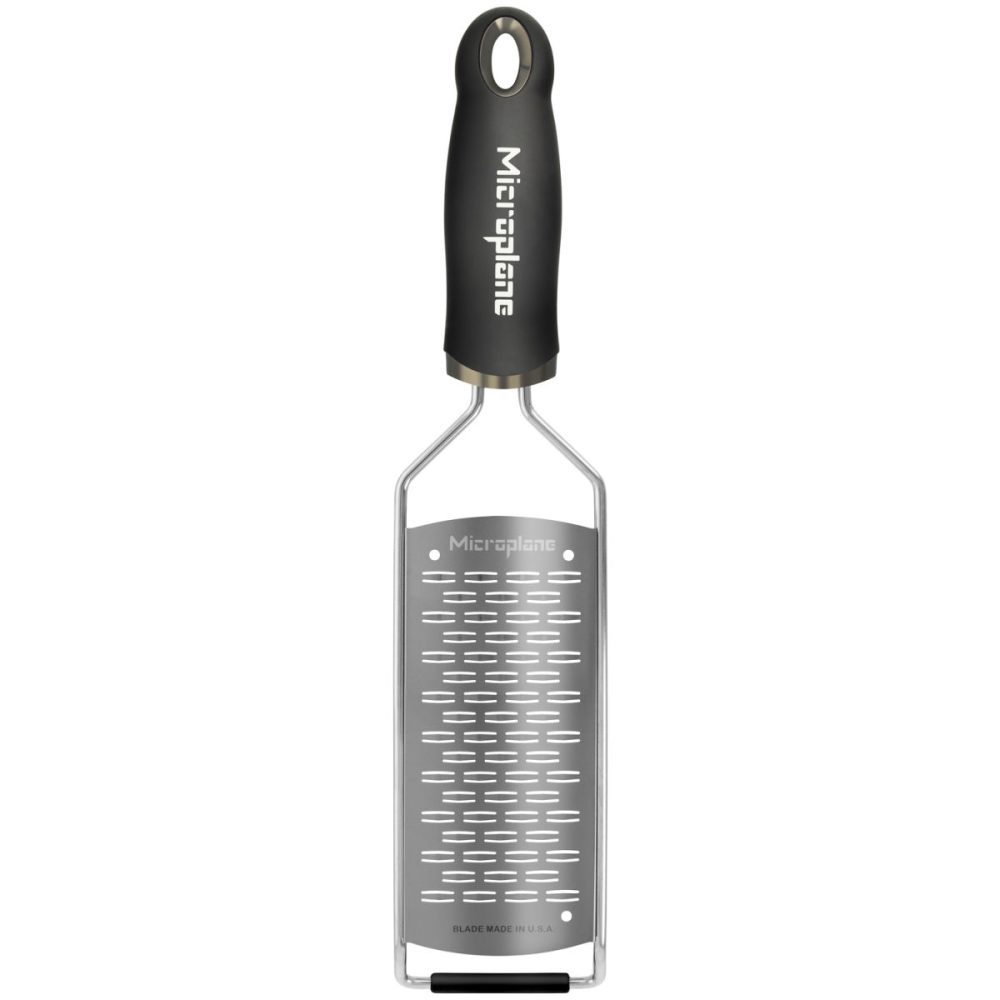 Microplane Gourmet-Reibe Ribbon; 31.5x7.5x3 cm (LxBxH); schwarz