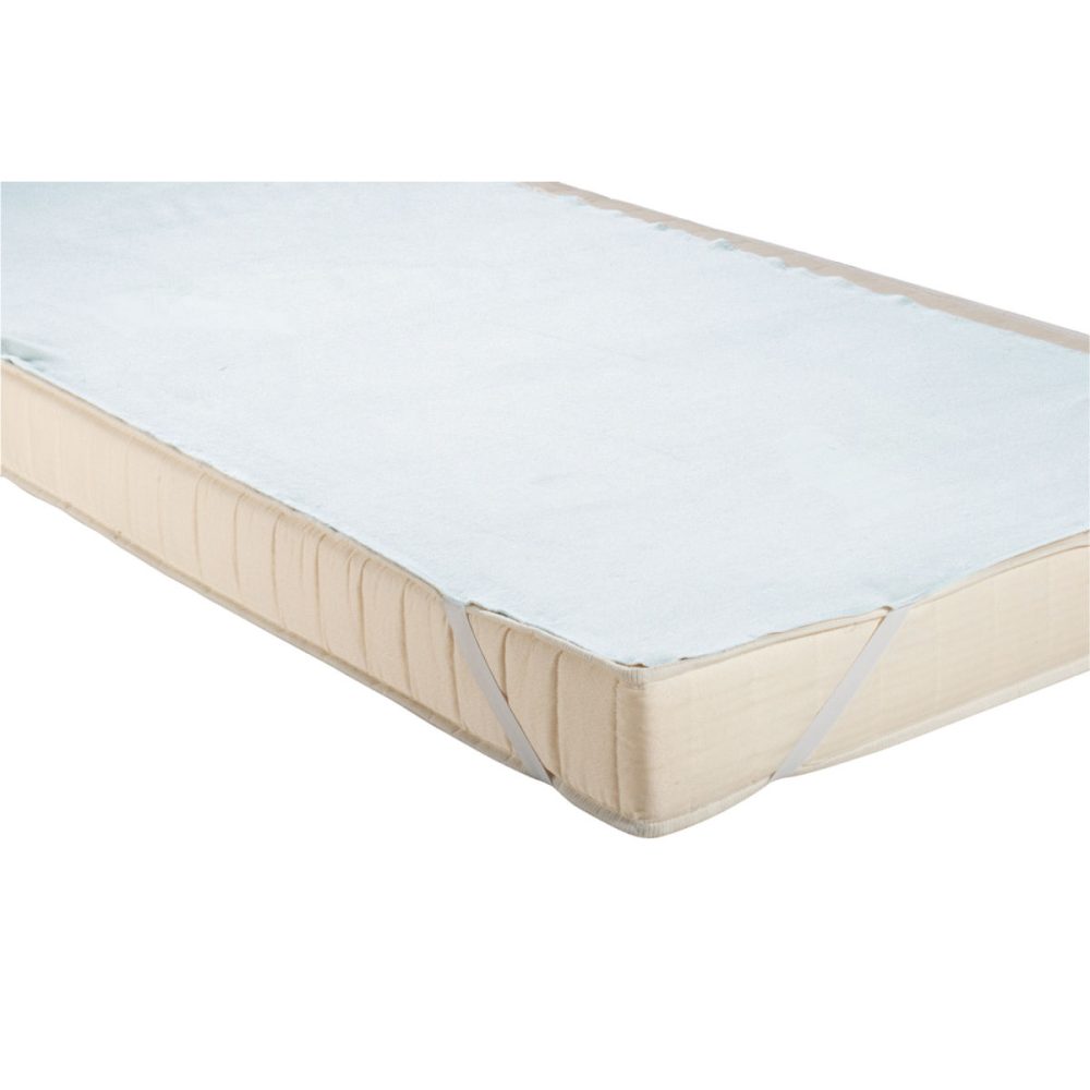 PULSIVA Matratzenschoner Molton Atlanta; 90x200 cm (BxL); weiss; 2 Stück / Pack