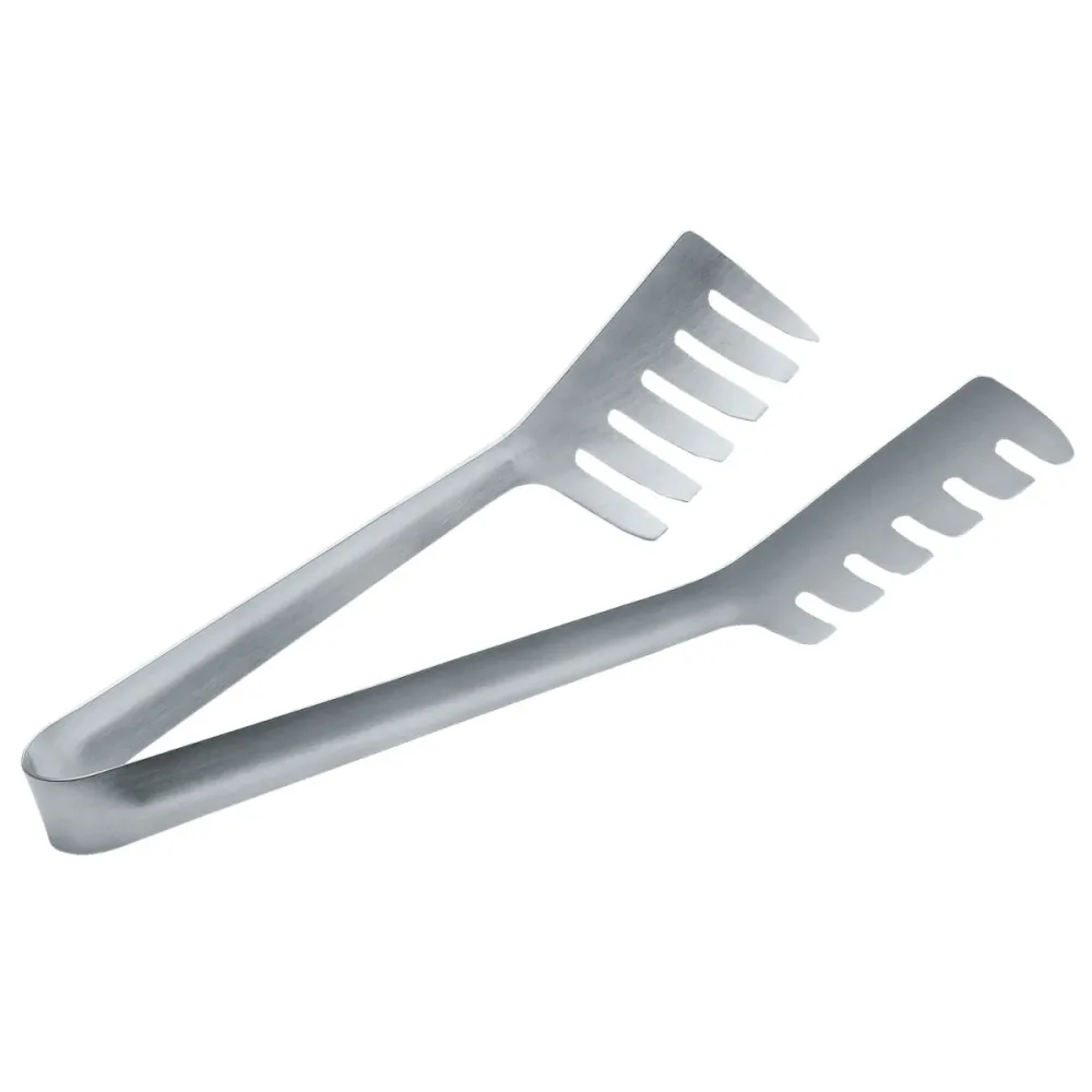 PULSIVA Spaghettizange; 19x4 cm (LxB); silber; 2 Stück / Pack