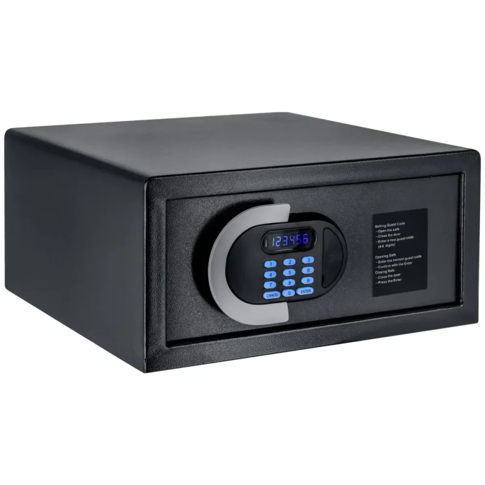 PULSIVA Zimmersafe Securo Medium; 25000 ml, 40x19.6x42.4 cm (BxHxT); schwarz