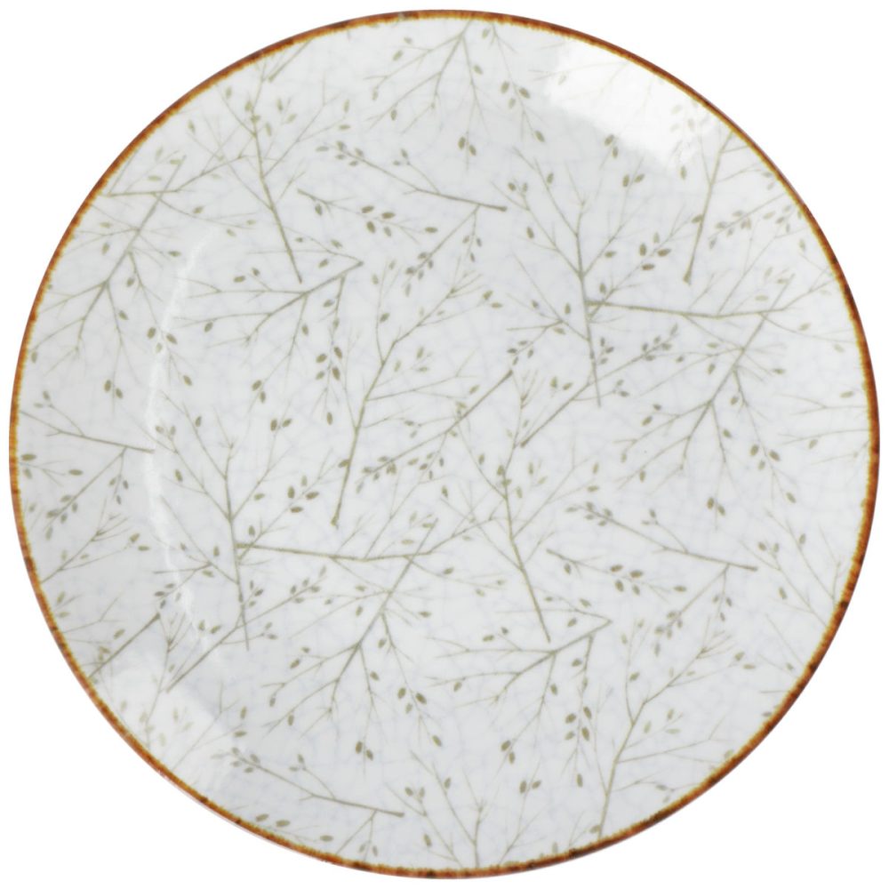 VEGA Teller flach Eden; 31 cm (Ø); weiss/beige; rund; 6 Stück / Pack