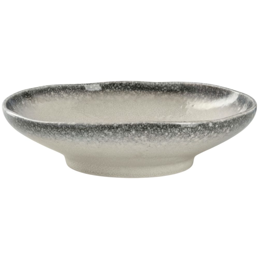 VEGA Teller tief Nagoya; 1200 ml, 26x7 cm (ØxH); weiss/grau; rund; 2 Stück / Pack