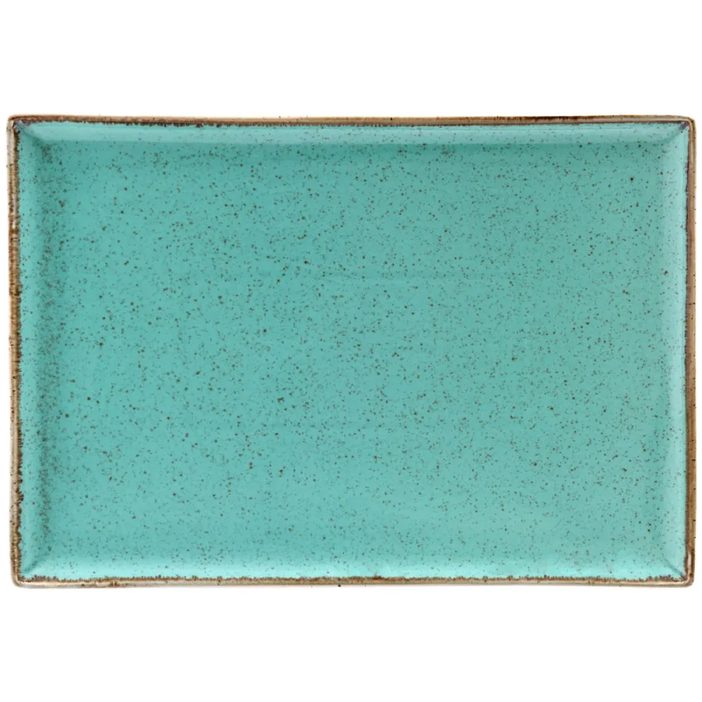 VEGA Platte Sidina rechteckig; 35x26x2 cm (LxBxH); türkis; rechteckig; 2 Stück / Pack