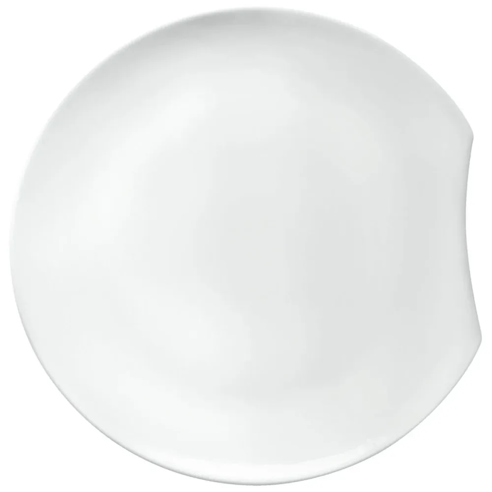 VEGA Teller Contrast flach; 25 cm (Ø); weiss; rund; 6 Stück / Pack