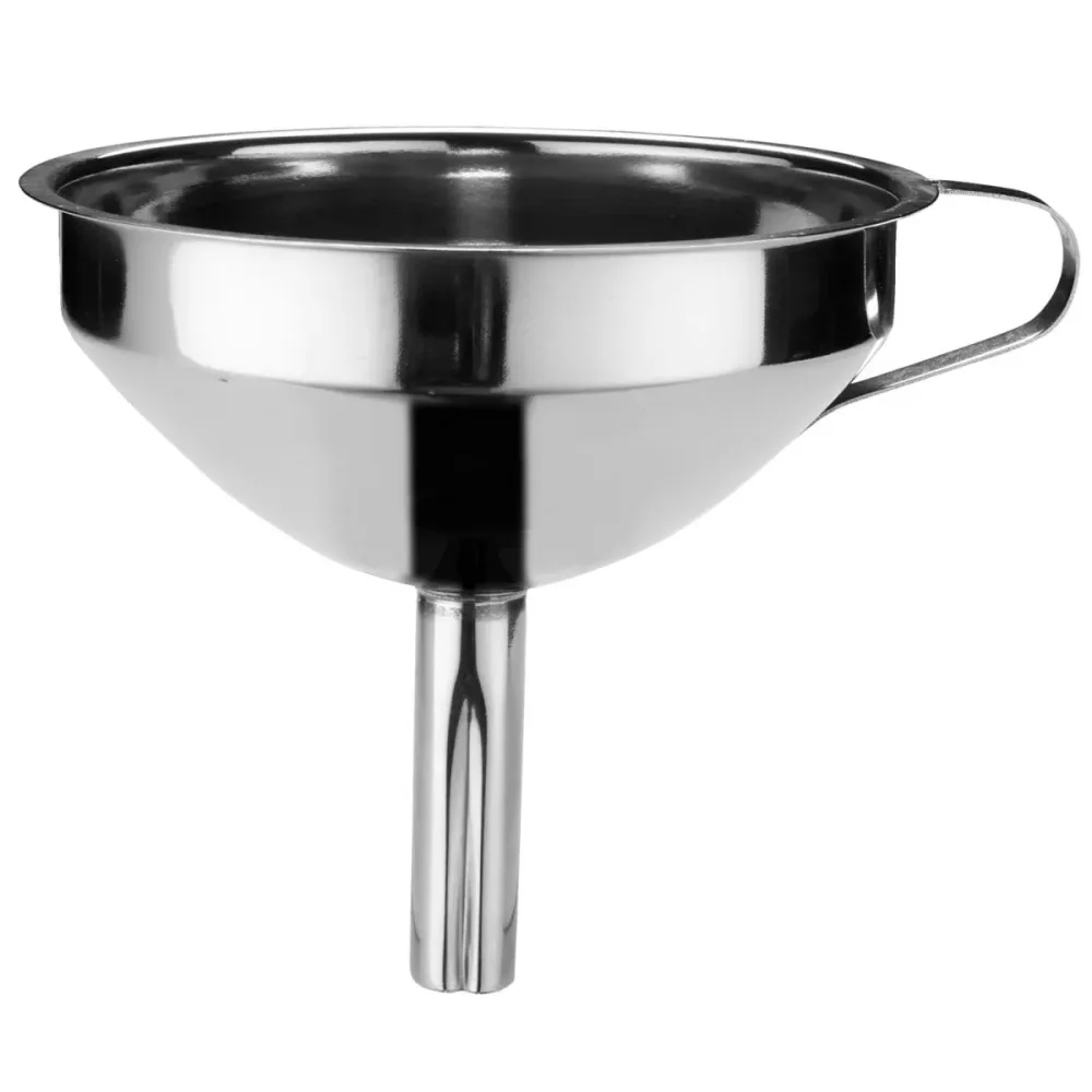 PULSIVA Trichter Sieve; 13 cm (Ø); silber