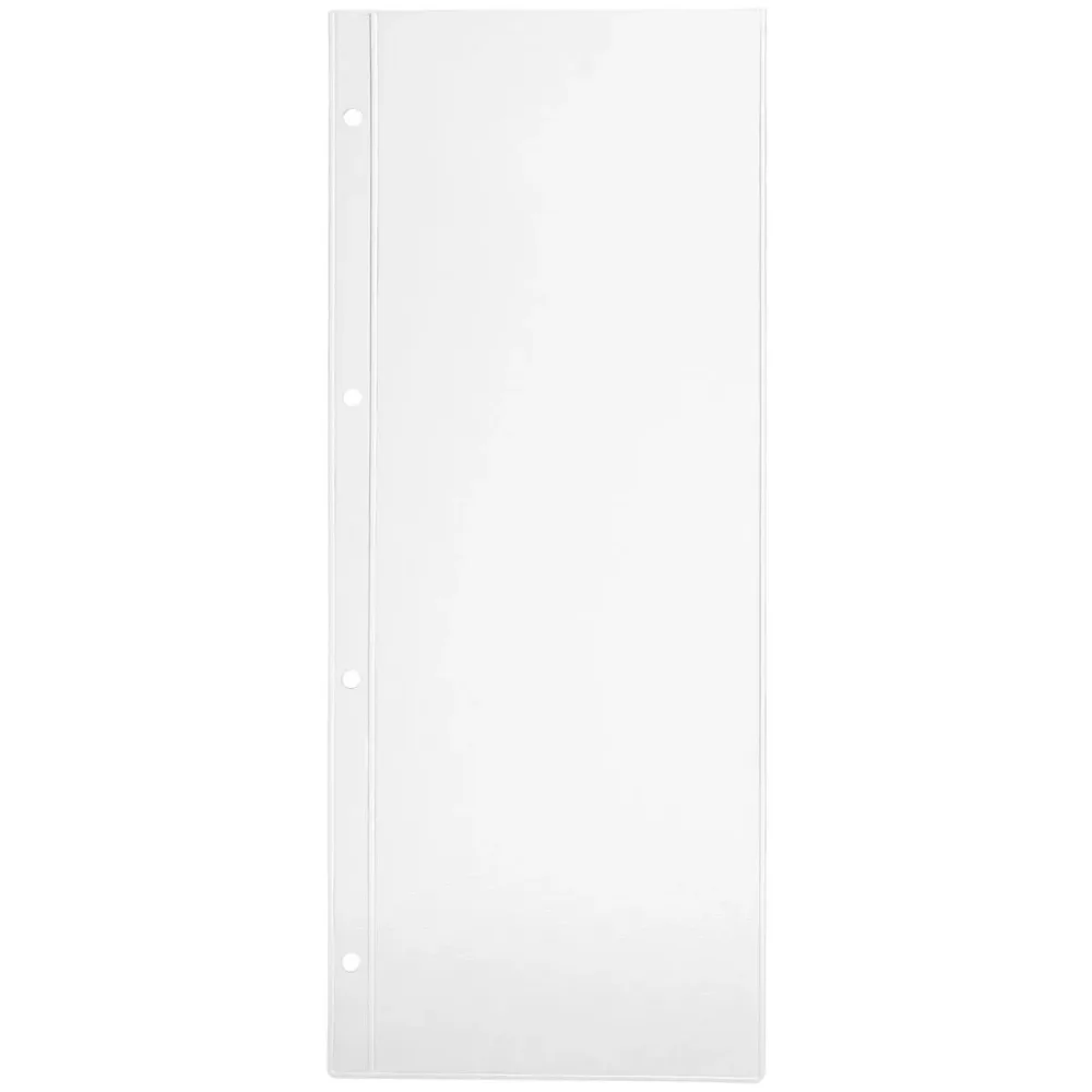 VEGA Transparenthülle für Speisekarten; Barformat; transparent; 10 Stück / Pack
