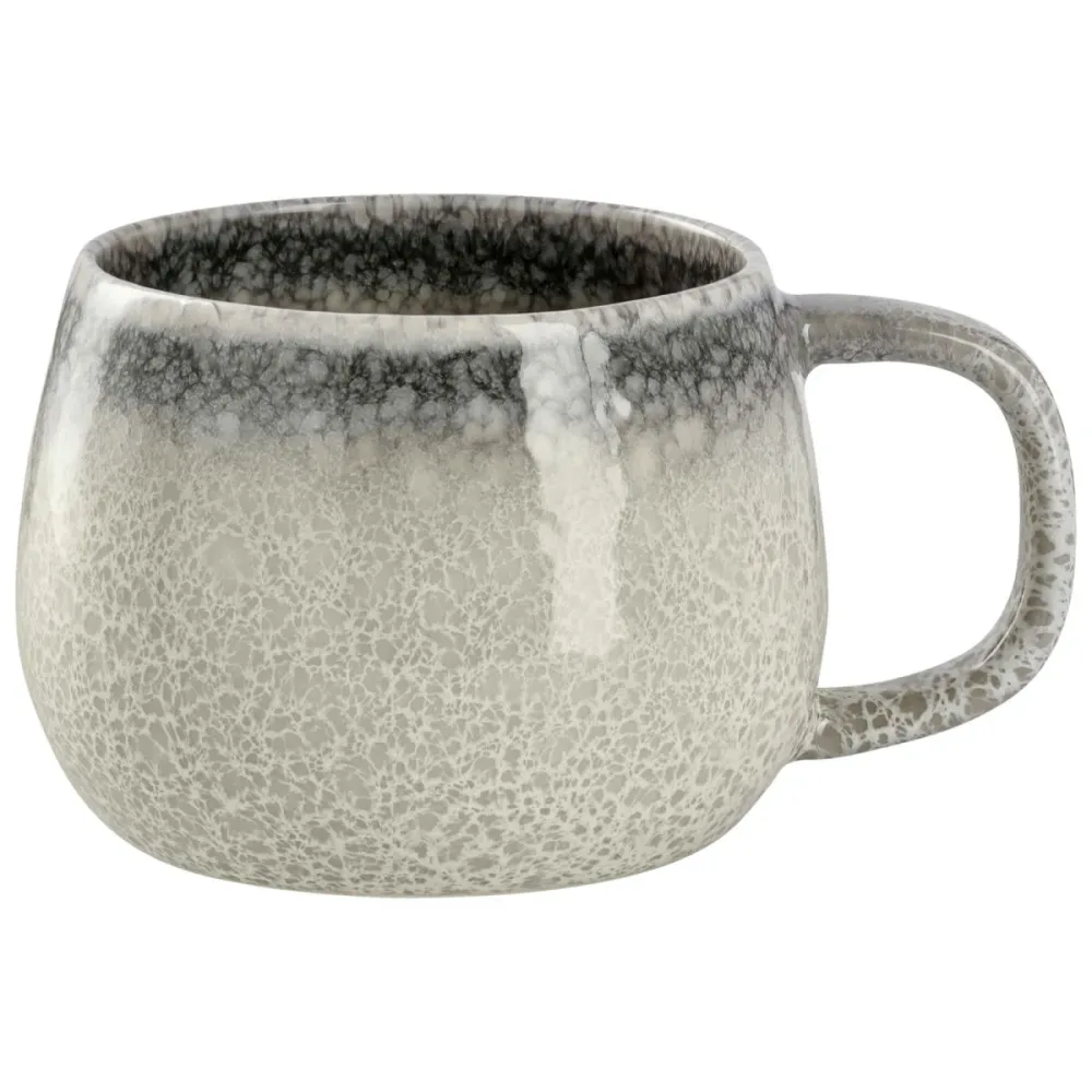 VEGA Becher Nagoya; 270 ml, 8.3x7.2 cm (ØxH); weiss/grau; 6 Stück / Pack