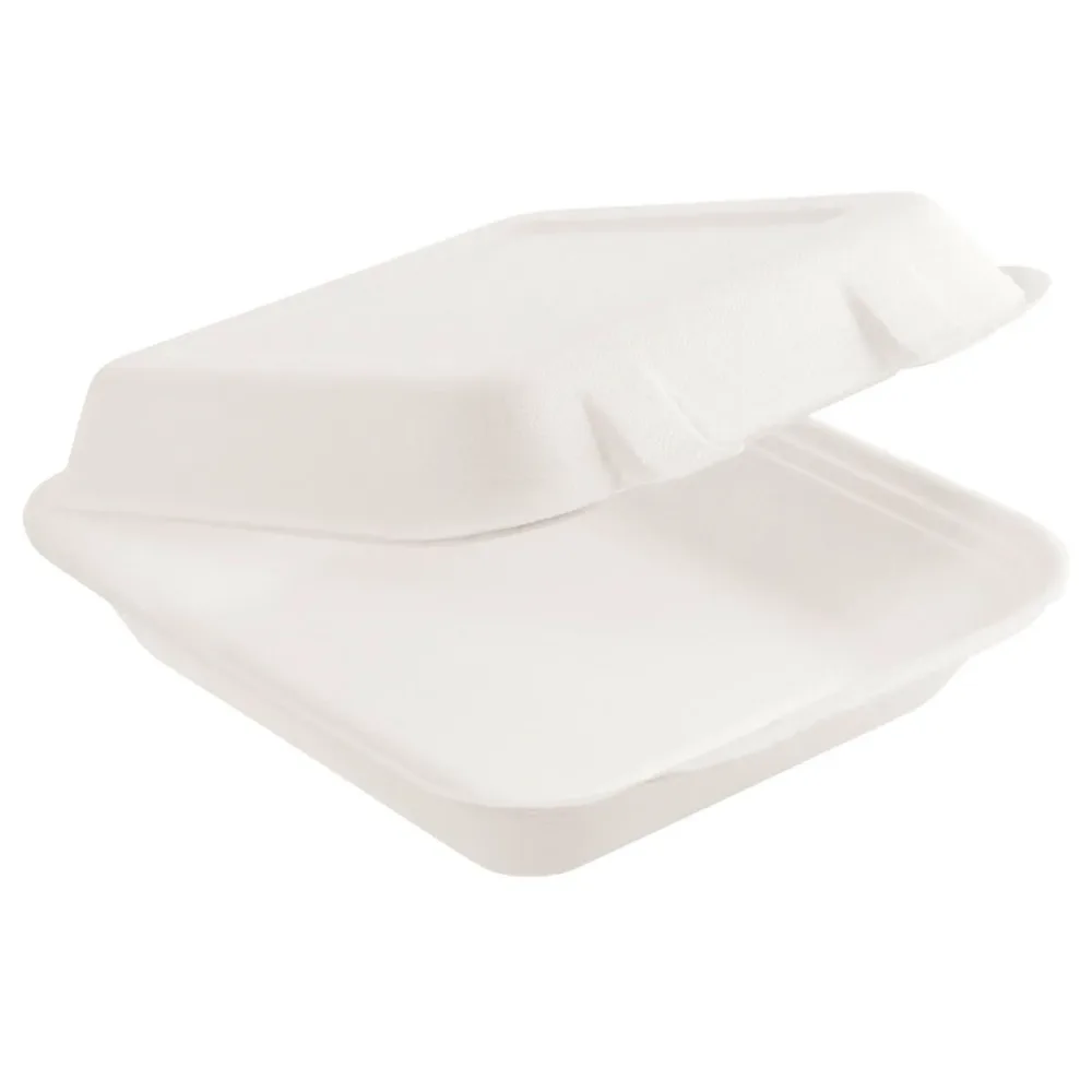 WIMEX Menübox Natur; 1000 ml, 22.2x20x6.7 cm (LxBxH); weiss; 50 Stück / Pack