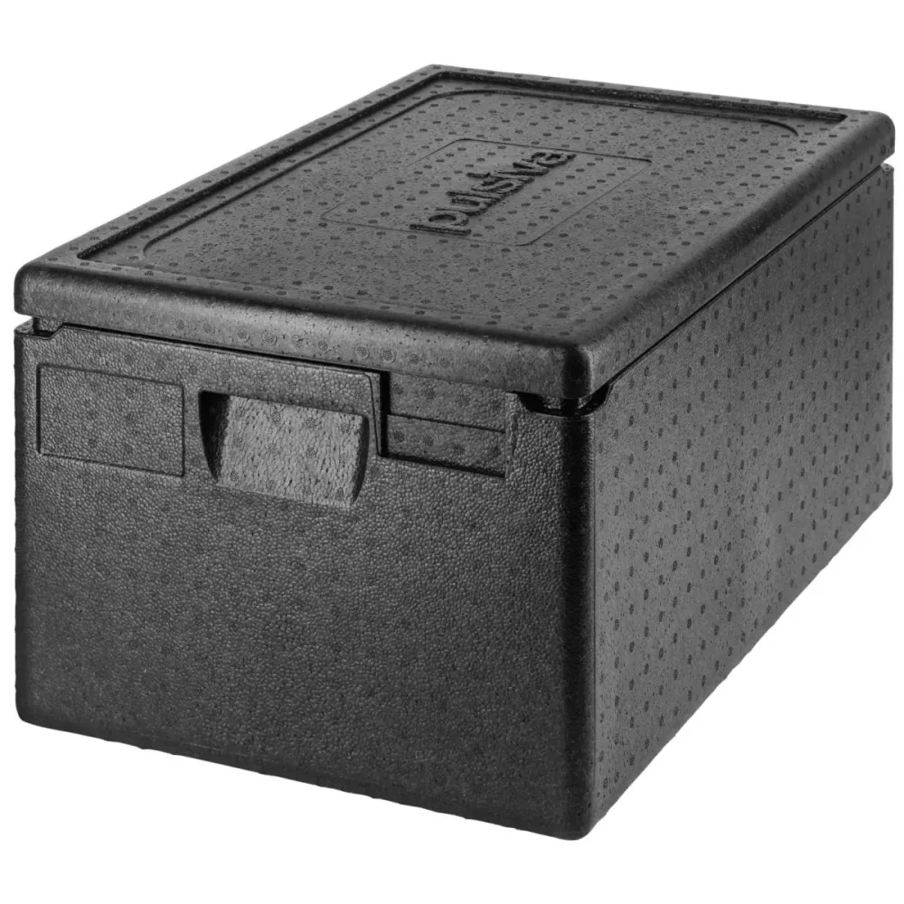 PULSIVA Thermobox GN 1/1 Eco; 46000 ml, 60x40x32 cm (LxBxH); schwarz