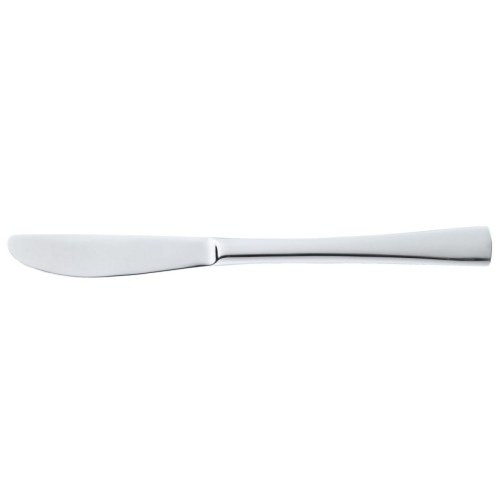 PULSIVA Menümesser Hamburg; 21 cm (L); silber, Griff silber; 12 Stück / Pack