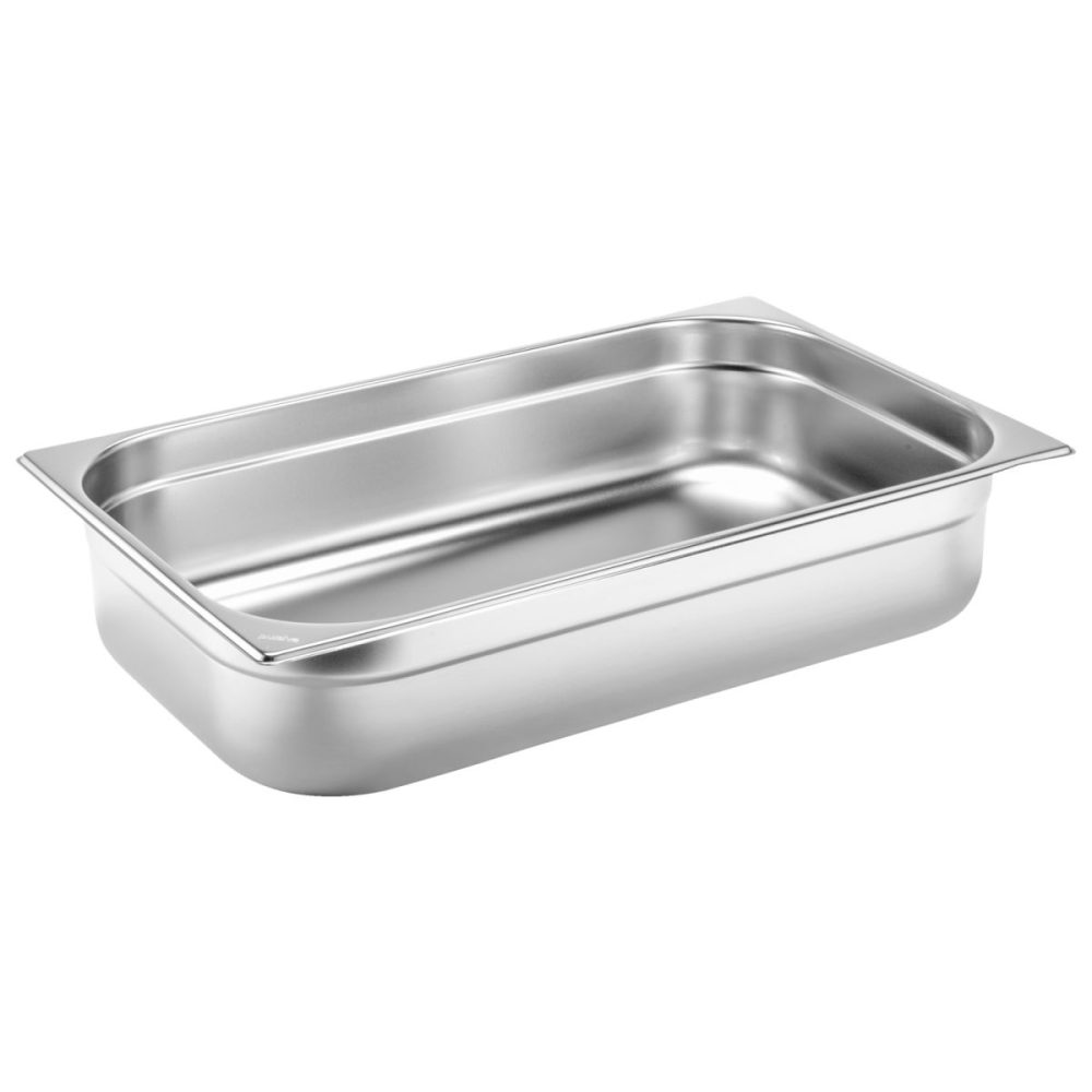 PULSIVA GN-Behälter 1/1 Basic; GN 1/1, 14000 ml, 53x32.5x10 cm (LxBxT); silber
