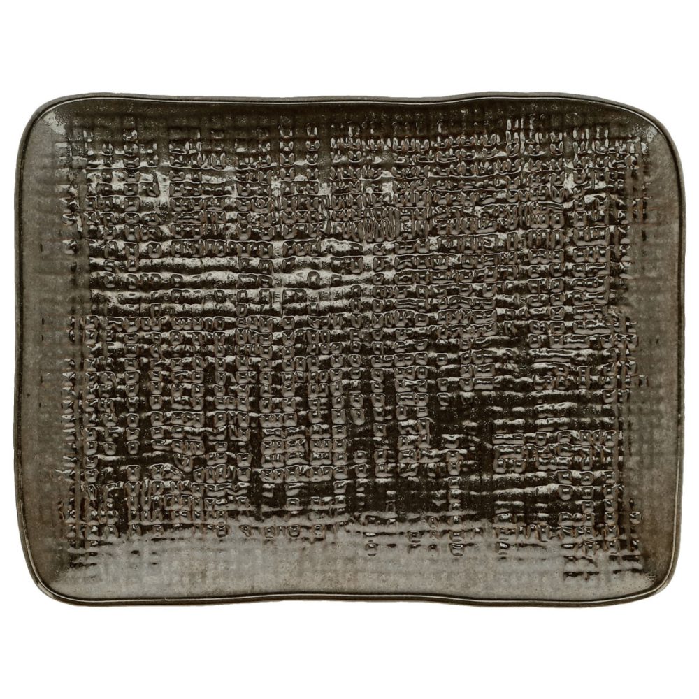 VEGA Platte Novulus mit Struktur; 14x18x2.3 cm (LxBxH); braun; rechteckig; 4 Stück / Pack