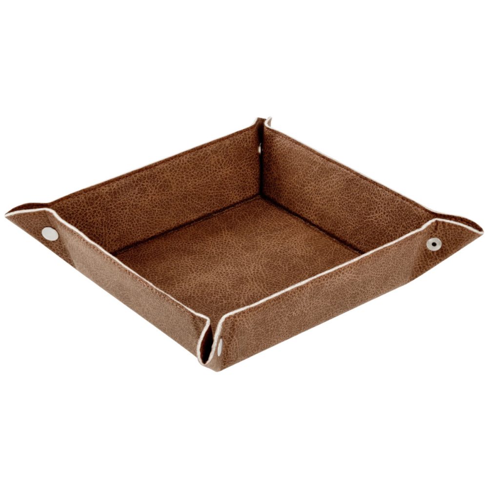 VEGA Brot-/Obstschale Shana; 20x20x5.5 cm (LxBxH); braun; quadratisch