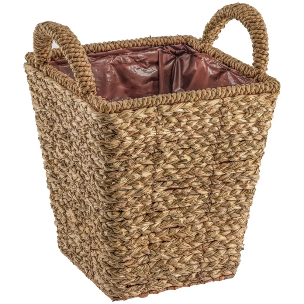 Übertopf Vanita; 25x23x32 cm (LxBxH); natur