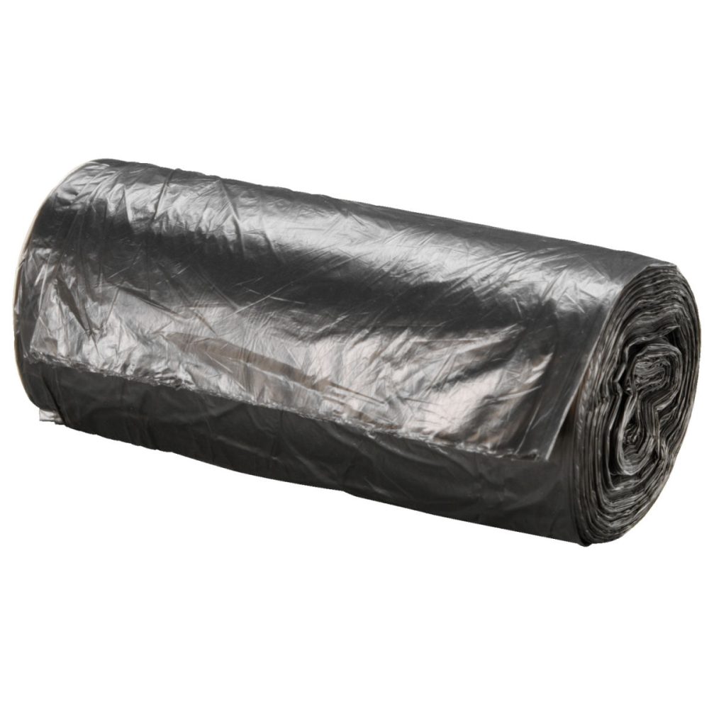 Deiss Müllbeutel 50 Beutel; 6000 ml, 29x33 cm (BxH); grau; rechteckig; 50 Beutel / Rolle
