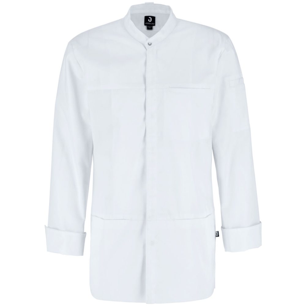 JOBELINE Herren Kochjacke Raphael Langarm; Kleidergrösse 50; weiss