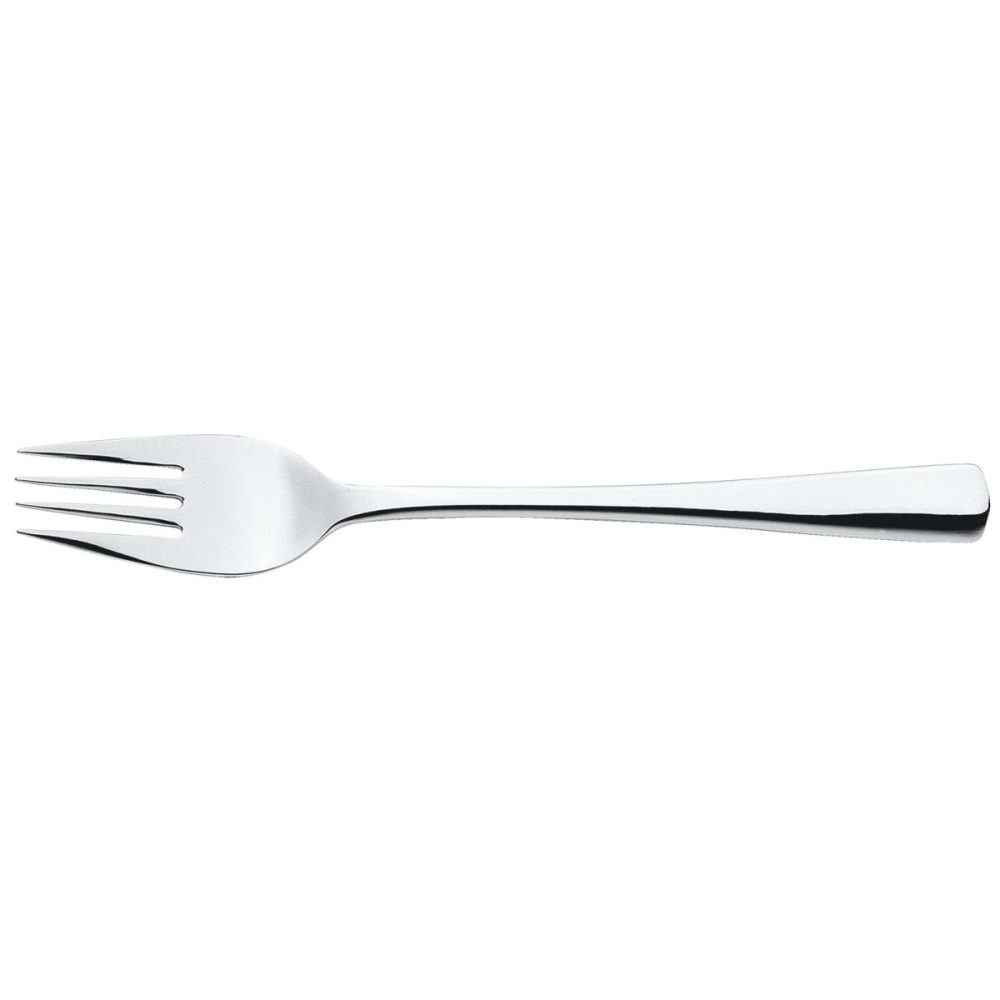 PULSIVA Menügabel Linz; 19.5 cm (L); silber, Griff silber; 12 Stück / Pack