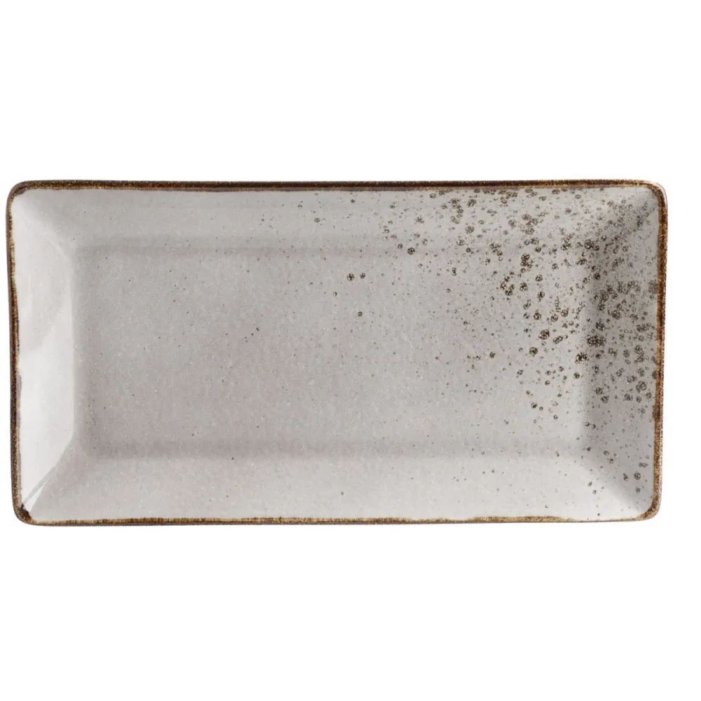 VEGA Platte Palana; 31x16.5x3.2 cm (LxBxH); grau; rechteckig; 2 Stück / Pack