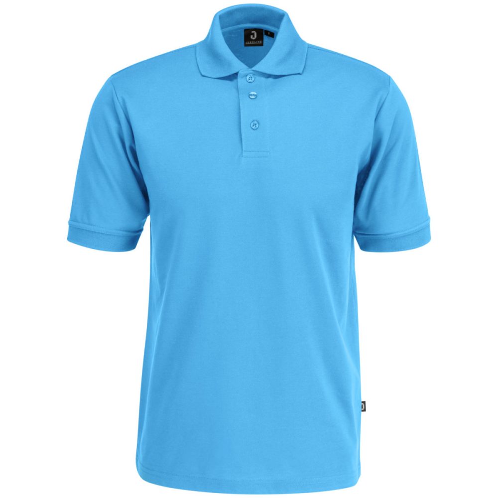 JOBELINE Herren Poloshirt Fly Kurzarm; Kleidergrösse 4XL; türkis