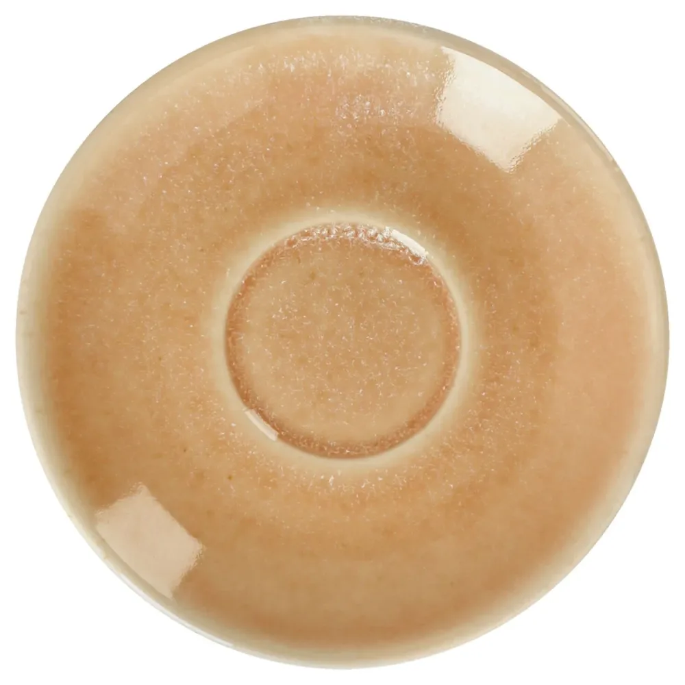 VEGA Espresso-Untertasse Cascais; 11.5x1.8 cm (ØxH); apricot; 6 Stück / Pack