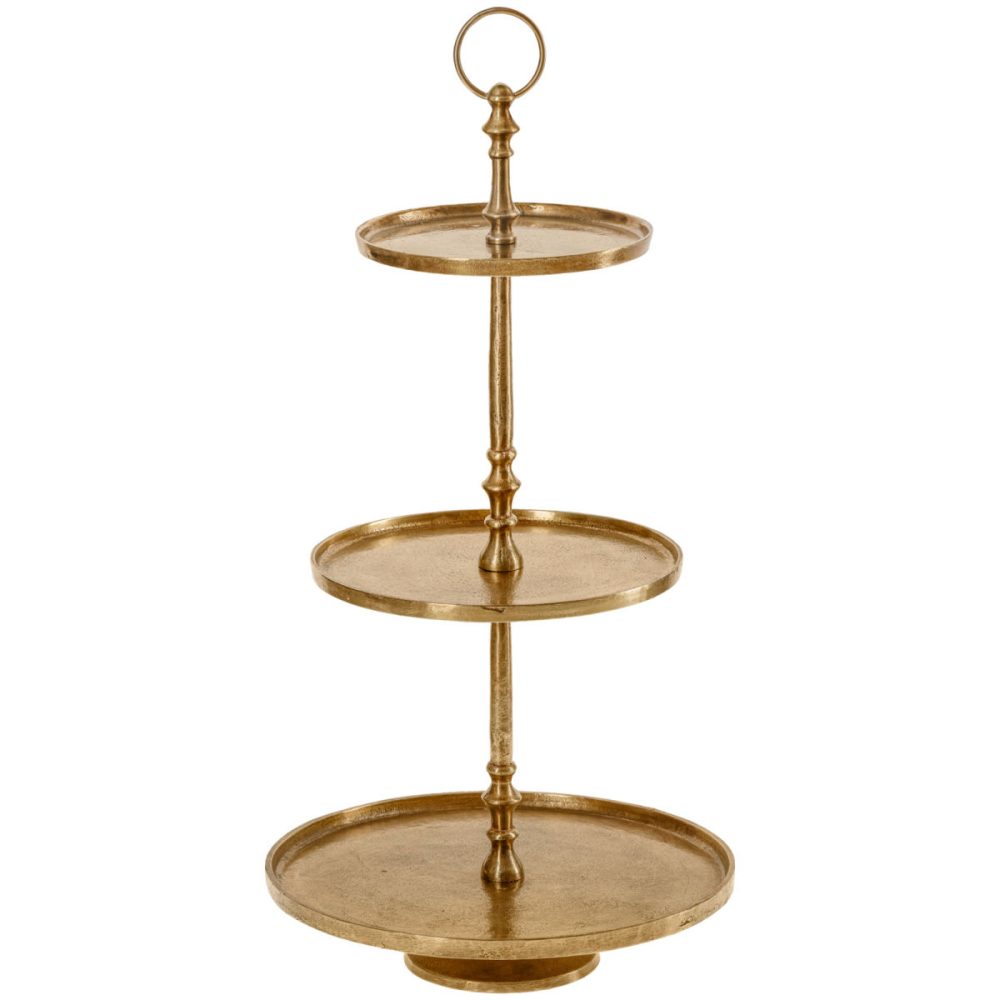 VEGA Etagere Gloria; 45x86.5 cm (ØxH); gold