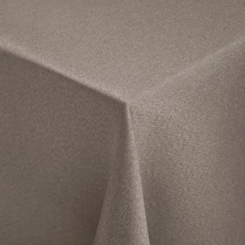 ERWIN M. Tischdecke Ambita Satin; 130x220 cm (BxL); taupe; rechteckig