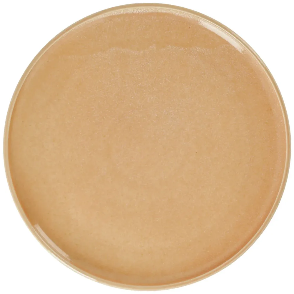 VEGA Teller flach Cascais; 26.5 cm (Ø); apricot; rund; 4 Stück / Pack