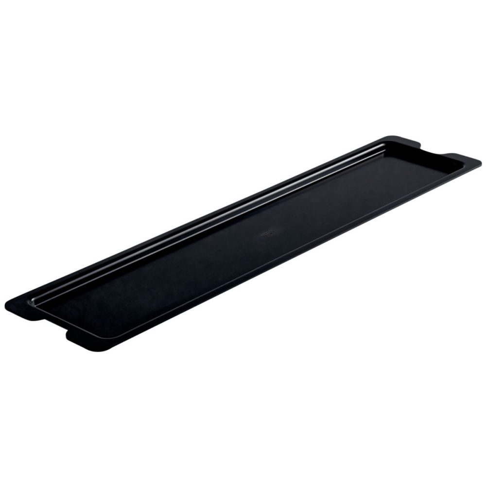 VEGA Tropfschale; 270 ml, 46.5x10.9x1 cm (LxBxH); schwarz