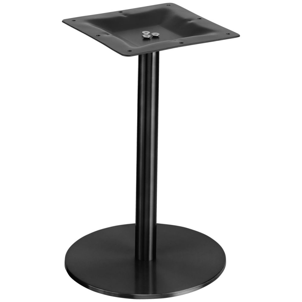 VEGA Indoor Lounge-Tischgestell Fino rund; 30x44 cm (ØxH); schwarz; rund