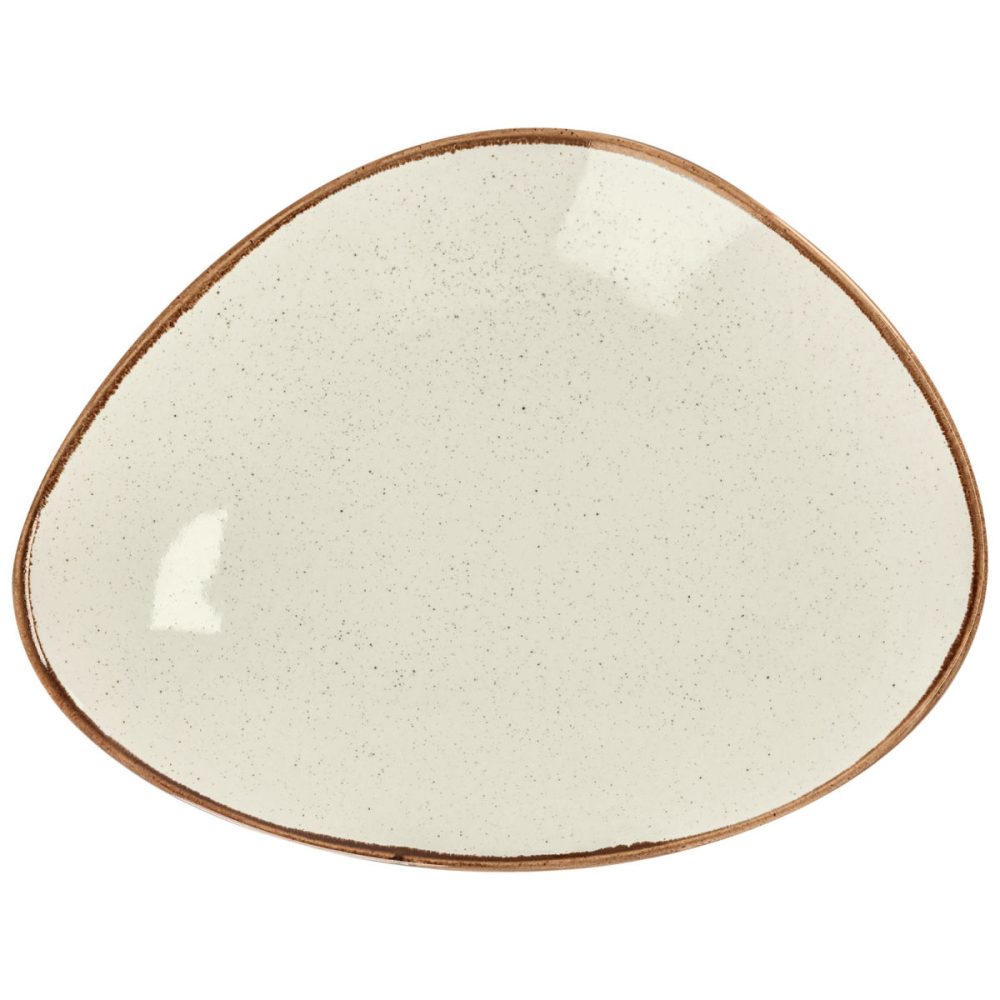 VEGA Teller flach Sidina organisch; 27.5x21 cm (LxB); beige; organisch; 6 Stück / Pack