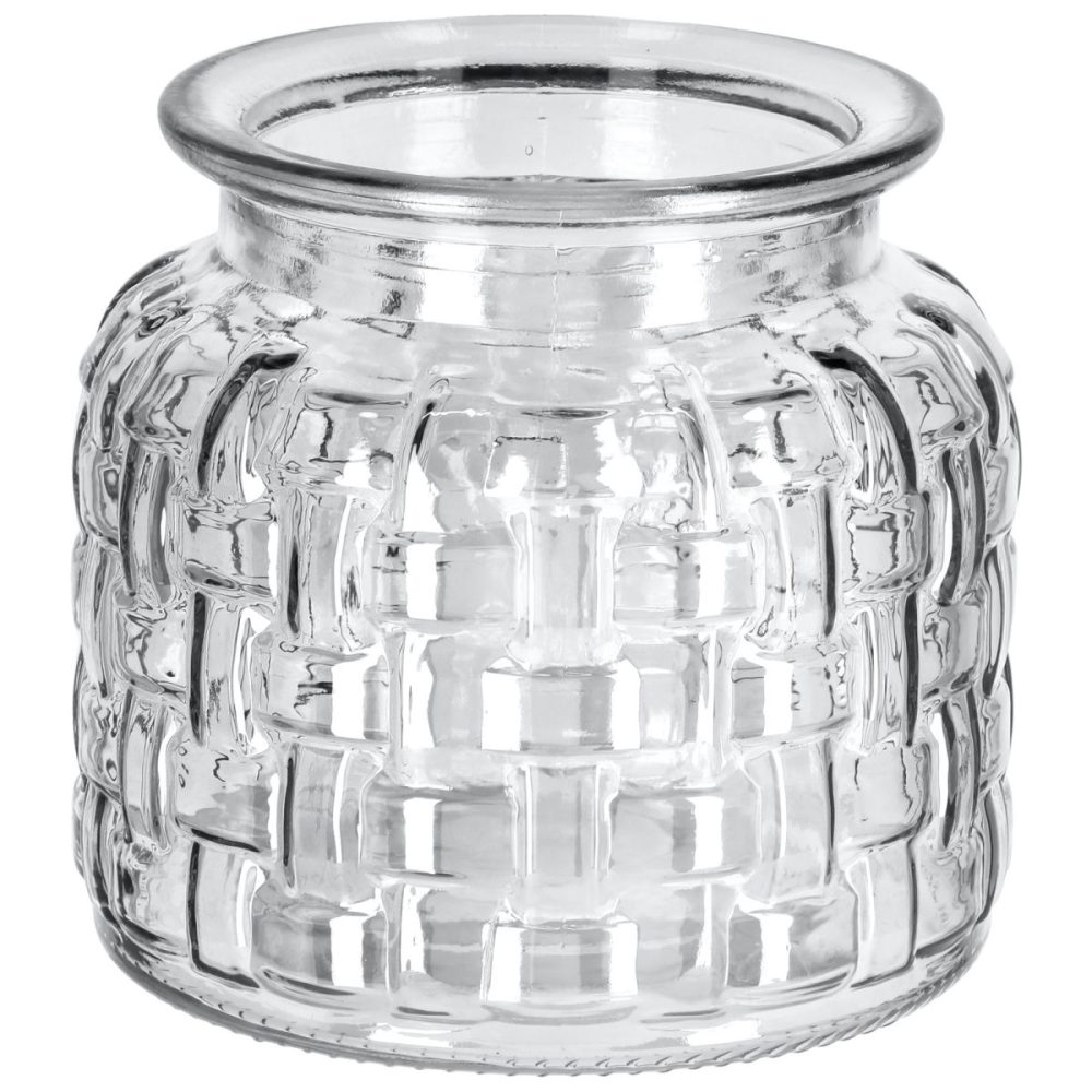Vase Kaila; 11x14.5 cm (ØxH); blau; 2 Stück / Pack