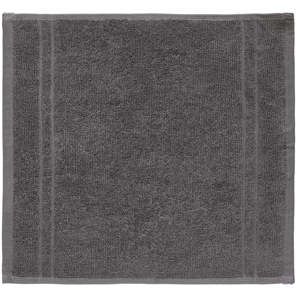 ERWIN M. Gästehandtuch Dina; 30x50 cm (BxL); anthrazit; 5 Stück / Pack
