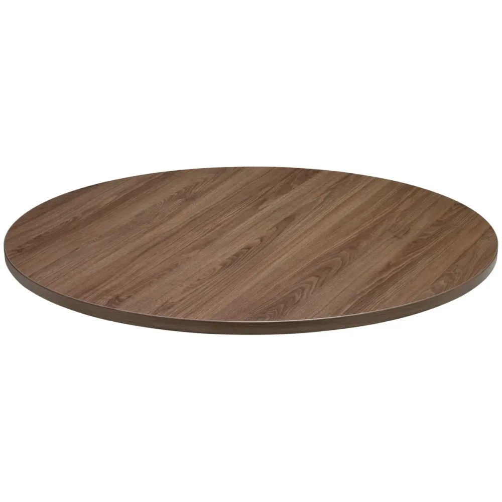 VEGA Indoor-Tischplatte Maliana rund; 60 cm (Ø); eiche/braun/grau; rund