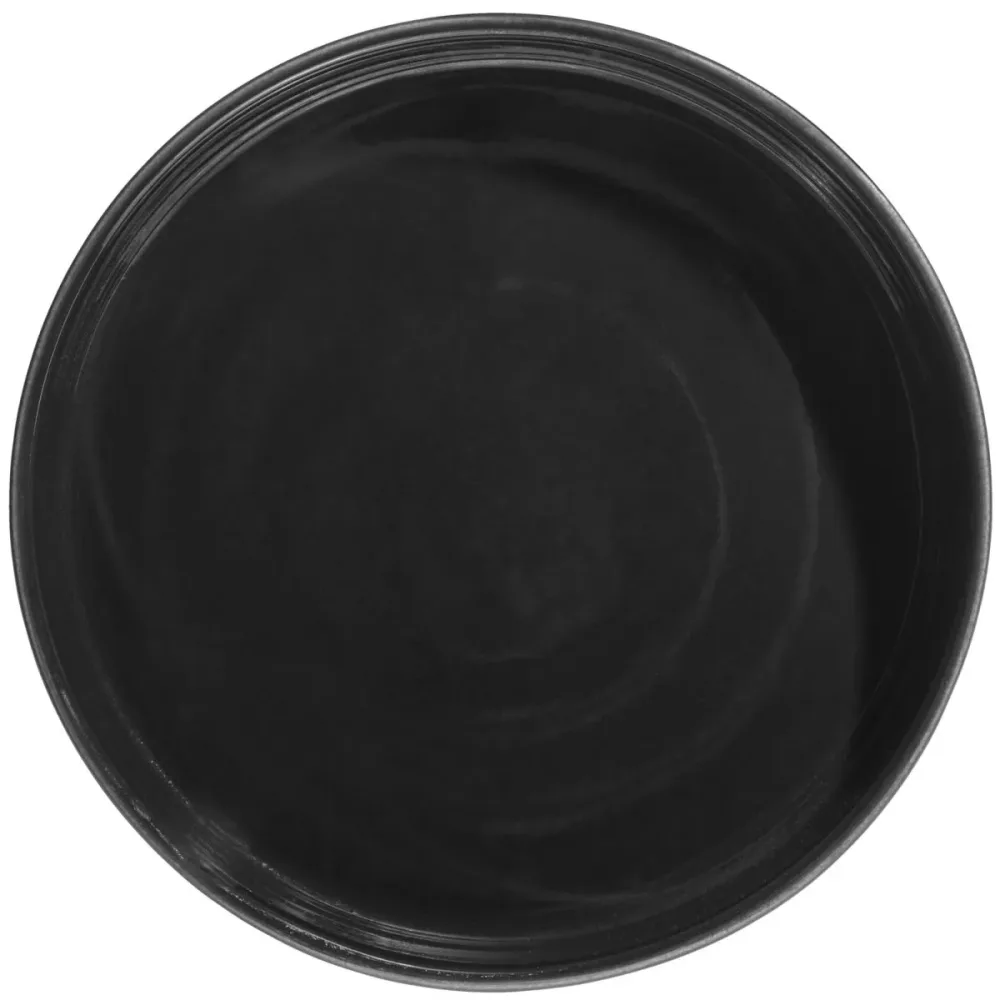 VEGA Teller mit hohem Rand Skady matt; 750 ml, 20.5x4 cm (ØxH); schwarz; rund; 4 Stück / Pack