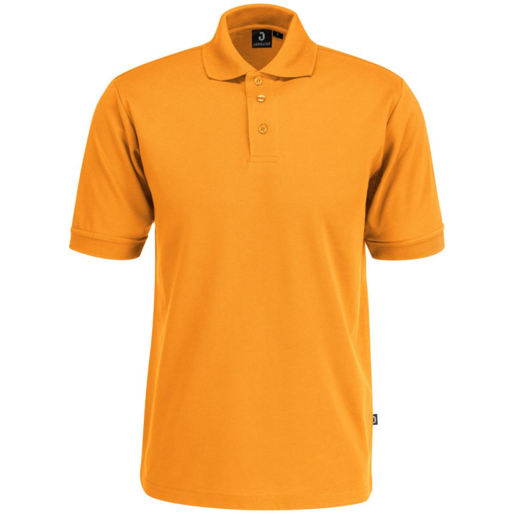 JOBELINE Herren Poloshirt Fly Kurzarm; Kleidergrösse 3XL; mango