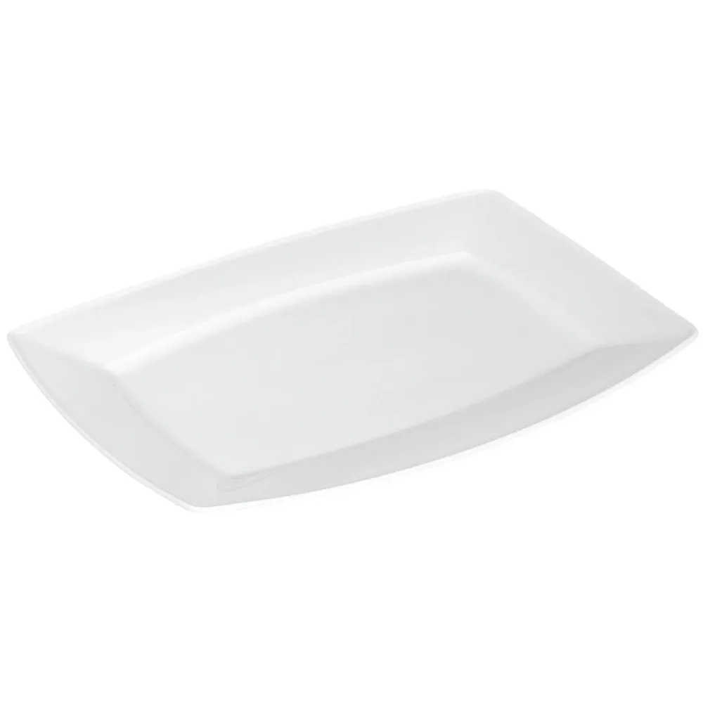 VEGA Platte Melbourne rechteckig; 28x19.5x2.1 cm (LxBxH); weiss; rechteckig; 6 Stück / Pack