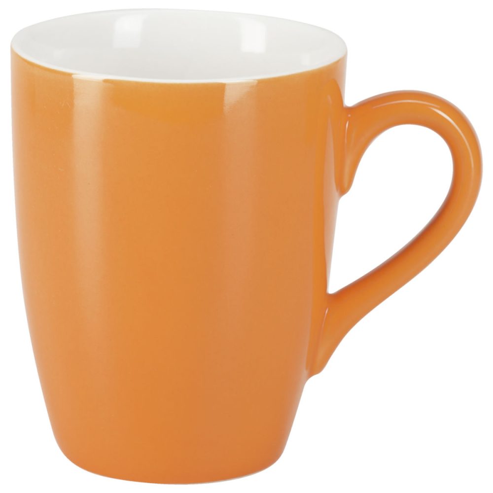 PULSIVA Kaffeebecher Joy 2.0; 330 ml, 8.3x10.8 cm (ØxH); orange; rund; 6 Stück / Pack