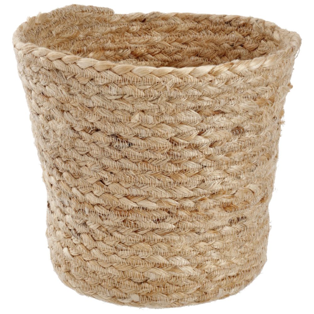 Deko-Körbchen Björn; 18x15 cm (ØxH); braun; rund