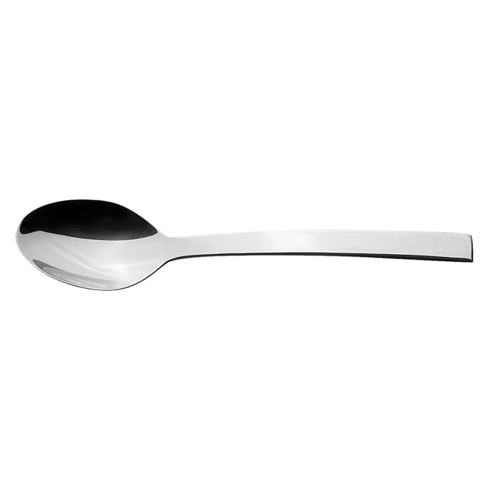 VEGA Mokka-/Espressolöffel Decaso; 10.8 cm (L); silber, Griff silber; 12 Stück / Pack