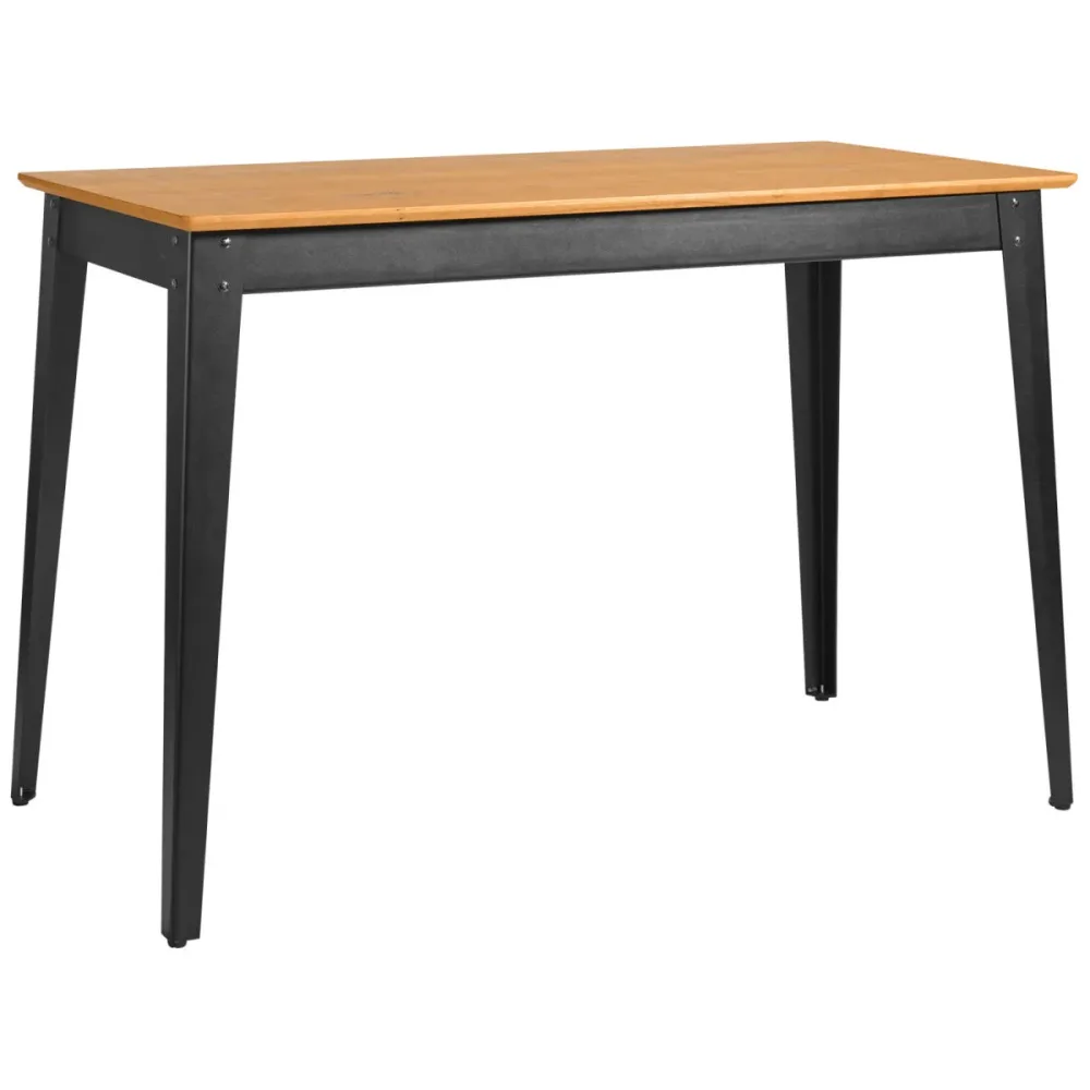 VEGA Stehtisch Acerios; 160x80x108.5 cm (LxBxH); Platte wildeiche, Gestell schwarz; rechteckig