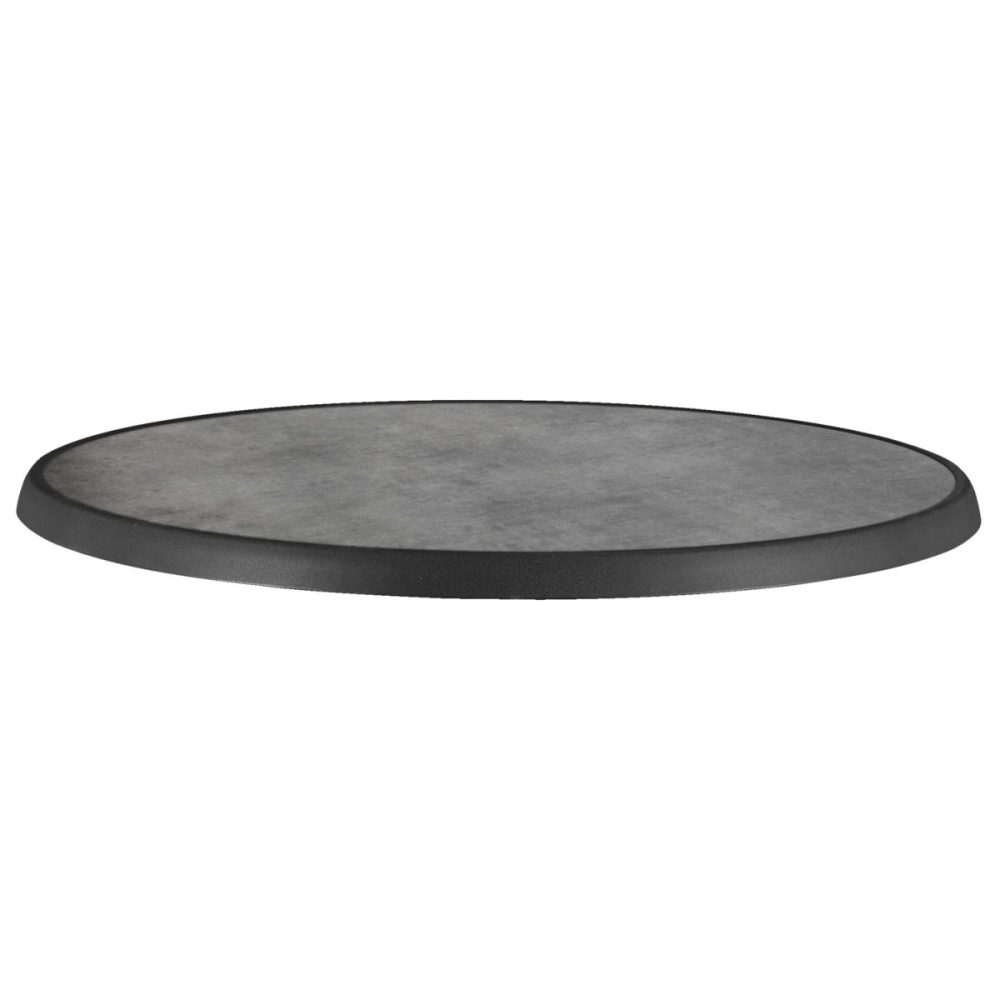 PULSIVA Tischplatte Sevelit rund; 60 cm (Ø); beton; rund