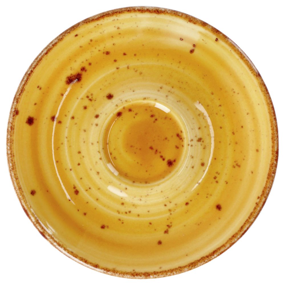 VEGA Espresso-Untertasse Nebro; 12.5x1.5 cm (ØxH); gelb; 6 Stück / Pack